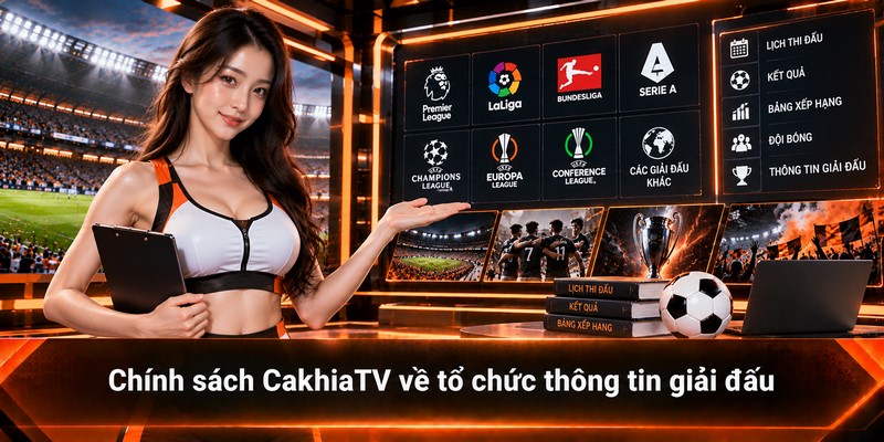 Chính sách CakhiaTV trong quá trình cập nhật nội dung