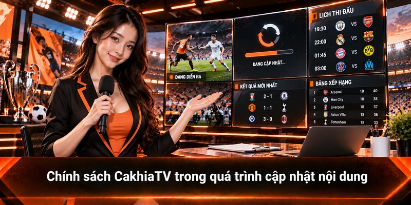 Chính sách CakhiaTV hướng đến trải nghiệm người dùng
